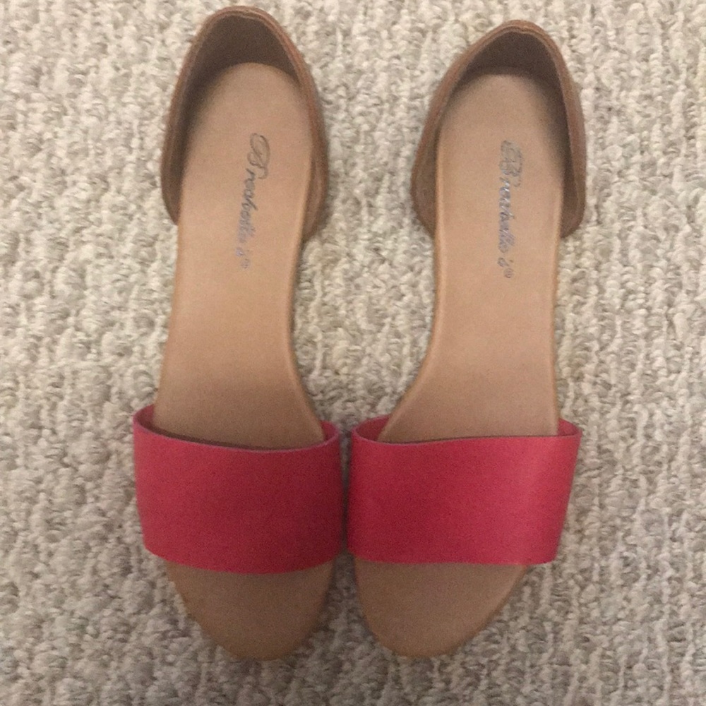 Cute bright sandals